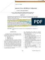 Analysis of Transmission Towers With Different Configurations