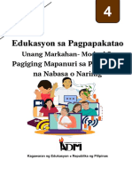 EsP4 - Q1 - Mod3 - Pagiging Mapanuri Sa Patalastas Na Nabasa o Narinig - v3