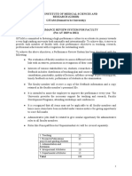 GIMSR PRS Policy Document - AY 2019-2021