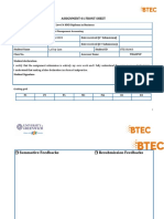 Assignment 01 Front Sheet: Unit Number and Title Unit 5: Management Accounting