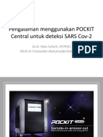 Pengalaman Menggunakan POCKIT Central Untuk Deteksi SARS Cov-2