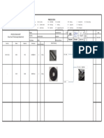Process Design Sheet (Flow Chart of Fabricating Welded Part) Prepared Checked Approved