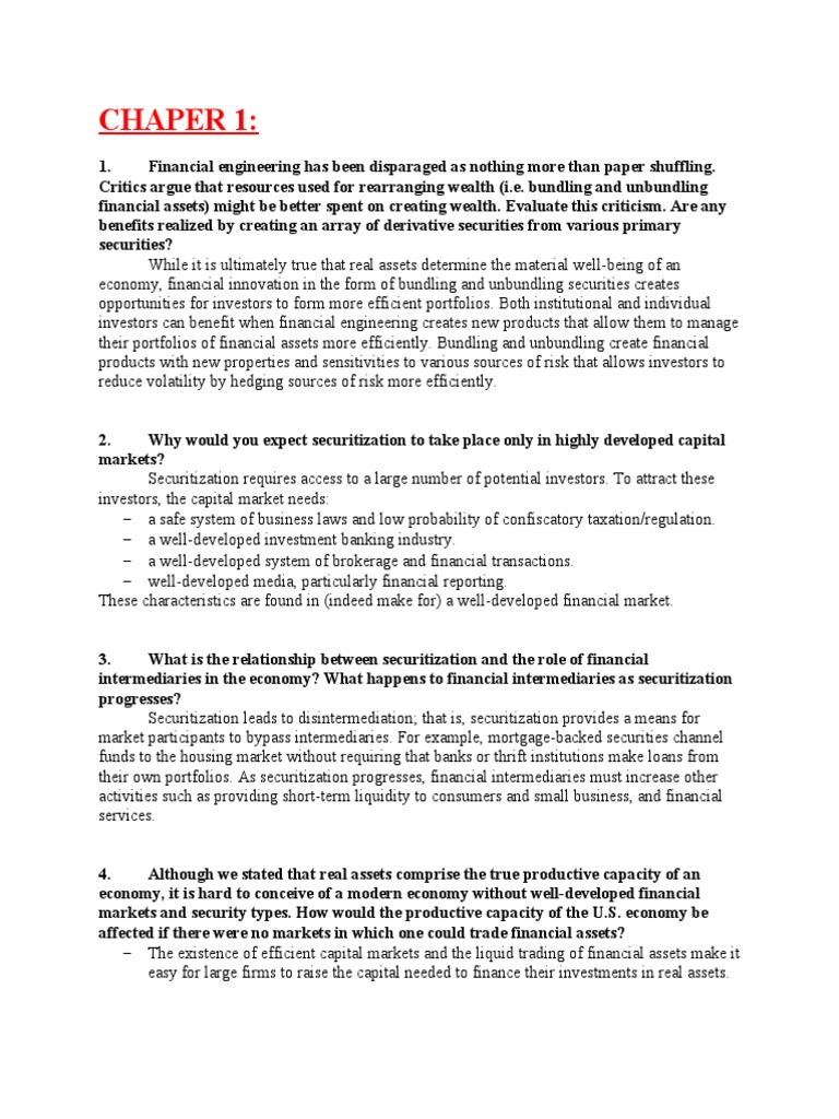 Investment Homework PDF