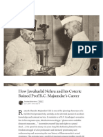 How Jawaharlal Nehru and His Coterie Ruined Prof R.C. Majumdar's Career