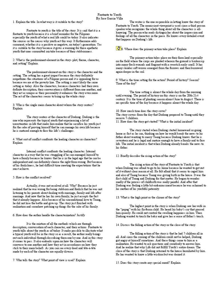 Footnote to Youth Consciousness Parenting