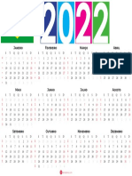 Calendario 2022 Do Brasil