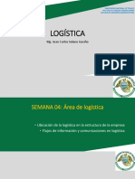 Semana 4. Área de Logística