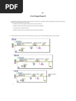 CLAD Sample Exam 02: Name: Date