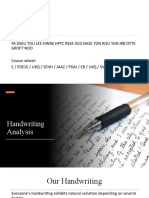 Handwriting Analysis