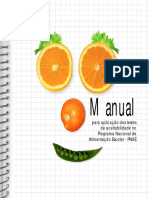 Manual: para Aplicação Dos Testes de Aceitabilidade No Programa Nacional de Alimentação Escolar - PNAE