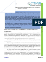 Covid-19 Pandemic: Challenges in Administering Clinical Trials