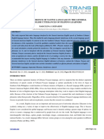 Phonetic Interference of Native Language in The General American English Utterances of Filipino Learners