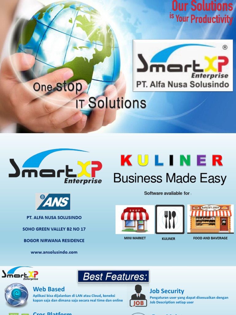 Solusi Software Smart XP untuk Bisnis | PDF | Komputer