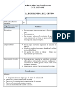 FICHA DESCRIPTIVA FINALES DEL GRUPO y ALUMNOS