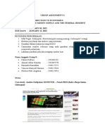 GROUP ASSIGNMENT 3 INTRODUCTION TO ECONOMICS - Group 8