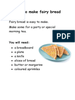 How To Make Fairy Bread