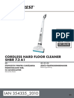 SHBR 7.2 A1 - Cordless Hard Floor Cleaner