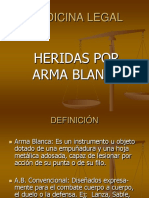 Heridasporarmablanca