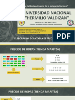 Vela Fructus Celis - Practica Tabla de Frecuencia