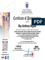 Certificate Here