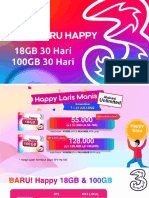 Paket Baru Happy 18GB & 100GB