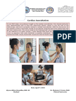 Mabini Colleges Nursing Skills Lab Report