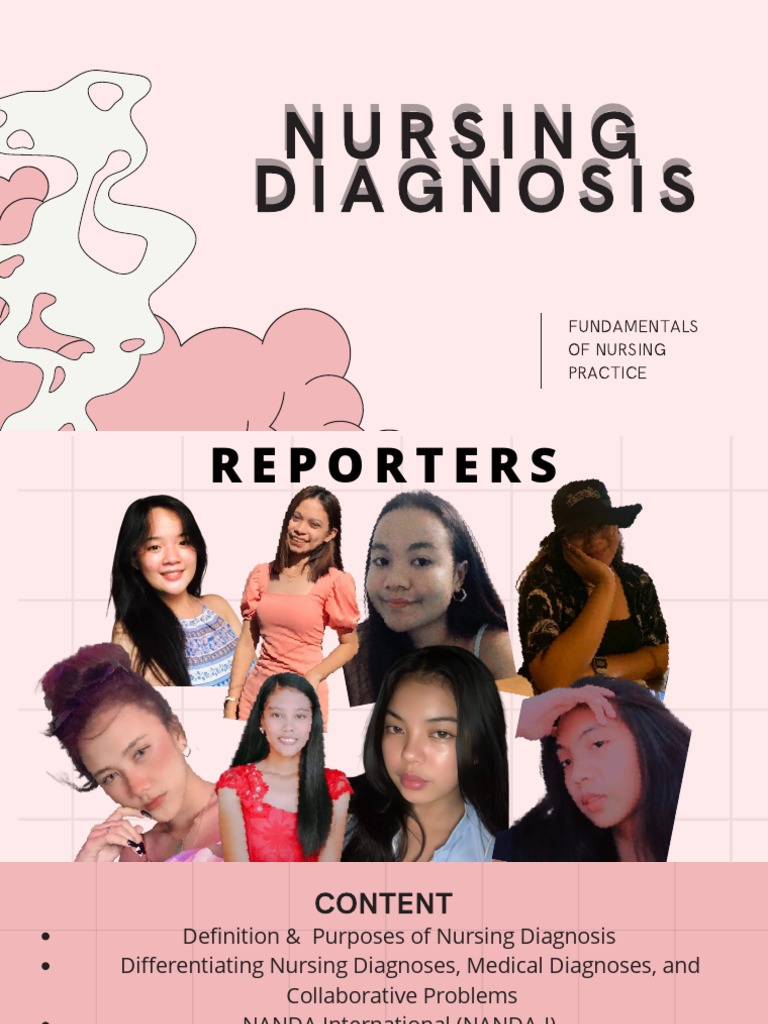 Nursing Diagnosis Essentials Guide | PDF | Medical Diagnosis | Nursing