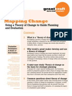 Mapping Change-Using A Theory of Change To Guide Planning and Evaluation