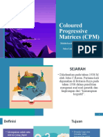 Coloured Progressive Matrices (CPM)