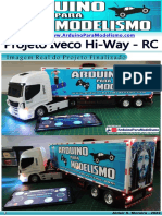Projeto Iveco Hi-Way RC - Baú - Esquema Elétrico - Arduino Para Modelismo