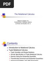 5 The Relational Calculus