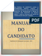 Manual Do Candidato