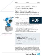 Endress-Hauser Deltabar S PMD75 FR