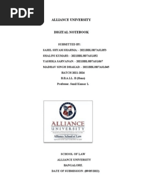 Digital Notebook