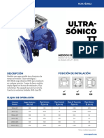 FICHA TECNICA EQUISYS Medidor Ultra TT R500