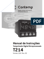 Manual de Instruções: Temporizador Digital Microprocessado