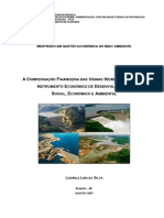 A Compensação Financeira Das Usinas Hidrelétricas Como Instrumento Econômico de Desenvolvimento