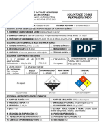 Sulfato de Cobre Pentahidratado HDS