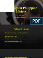 Chapter 1 - Lesson 3 Nature and Importance of History Relationship With Other Social Science