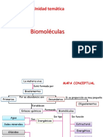 Biomoléculas: carbohidratos, proteínas, lípidos y nucleótidos