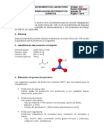 Manipulacion de Productos Quimicos AA2