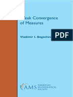 (Mathematical Surveys and Monographs) Vladimir I. Bogachev - Weak Convergence of Measures (2018, AMS)