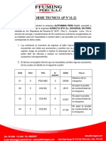 Informe Extintores Piso 5