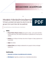 Herramientas - Modelo Híbrido - Adecuaciones Académicas - Vuelta A La Escuela DGIRE UNAM