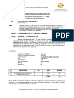 Informe de Comformidad de Balde de Metal