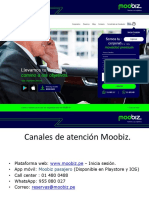 Canales de Atención Moobiz