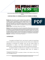 Ekeys, O ESTADO PENAL E A CRIMINALIZAÇÃO DA POBREZA NO BRASIL