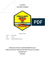 Tugas Makalah Metode Numerik - Raul Kubalu - 2001145