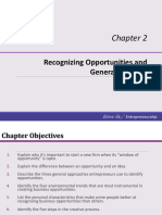 Chapter 2 - Recognizing Opportunities and Generating Ideas (Spring 2021)