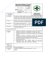 2.3.6 EP 3 SOP Peninjauan Kembali Tujuan Dan Tata Nilai Puskesmas